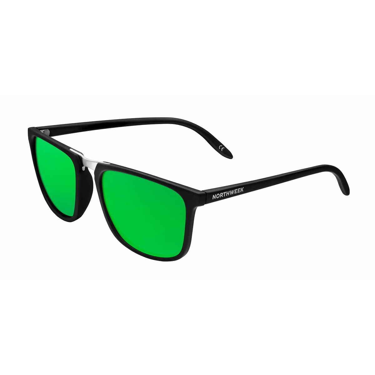 8436561837786 - Unisex-Sonnenbrille Shelter Matte Ø 47 mm grün Schwarz 8436561837786 - Unisex-Sonnenbrille Shelter Matte Ø 47 mm grün Schwarz