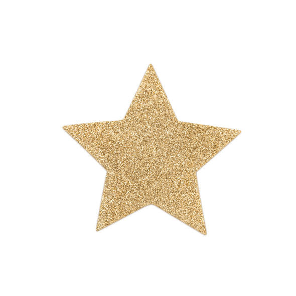 8436562010188 - BIJOUX - INDISCRETS FLASH GOLDEN STAR NIPPELABDECKUNGEN