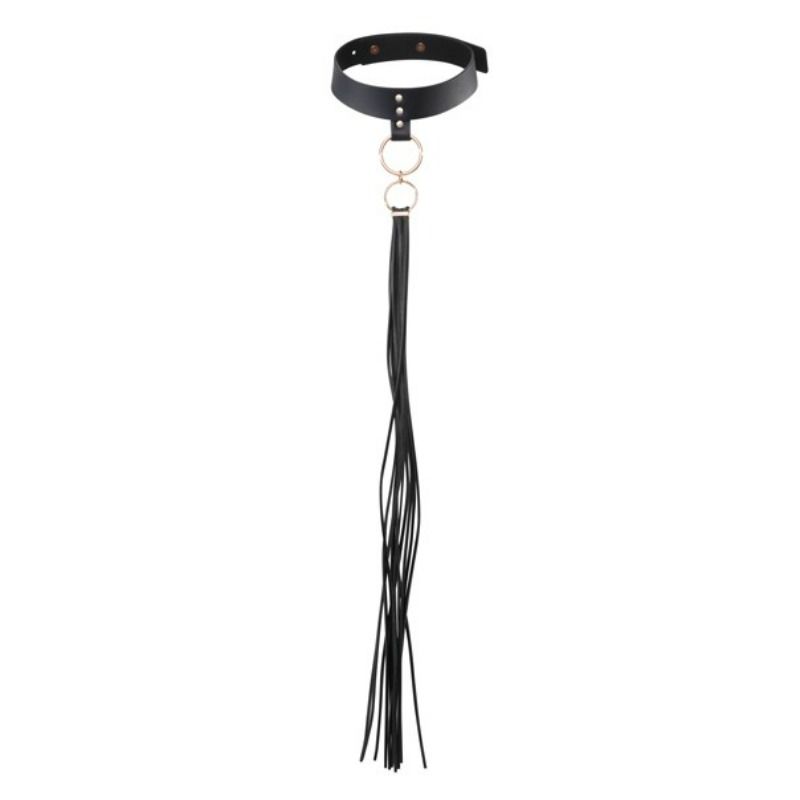 8436562011178 - BIJOUX INDISCRETS MAZE - QUASTEN-CHOKER SCHWARZ