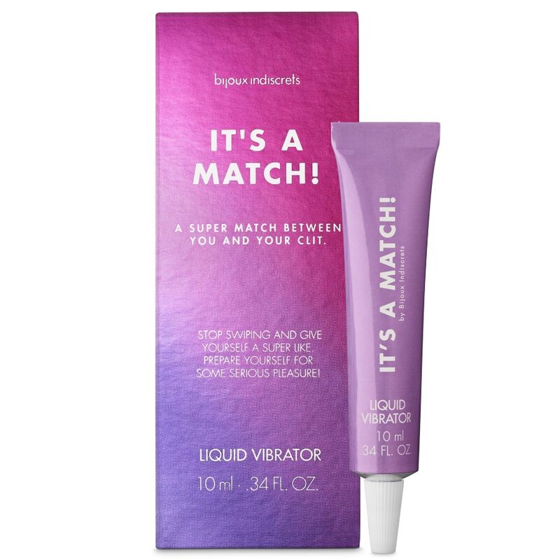 8436562015244 - BIJOUX - ITS A MATCH FLÜSSIGER VIBRATOR 10 ML