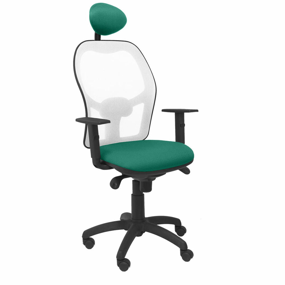 8436563384486 - Bürostuhl mit Kopfstütze Jorquera Piqueras y Crespo ALI456C Smaragdgrün