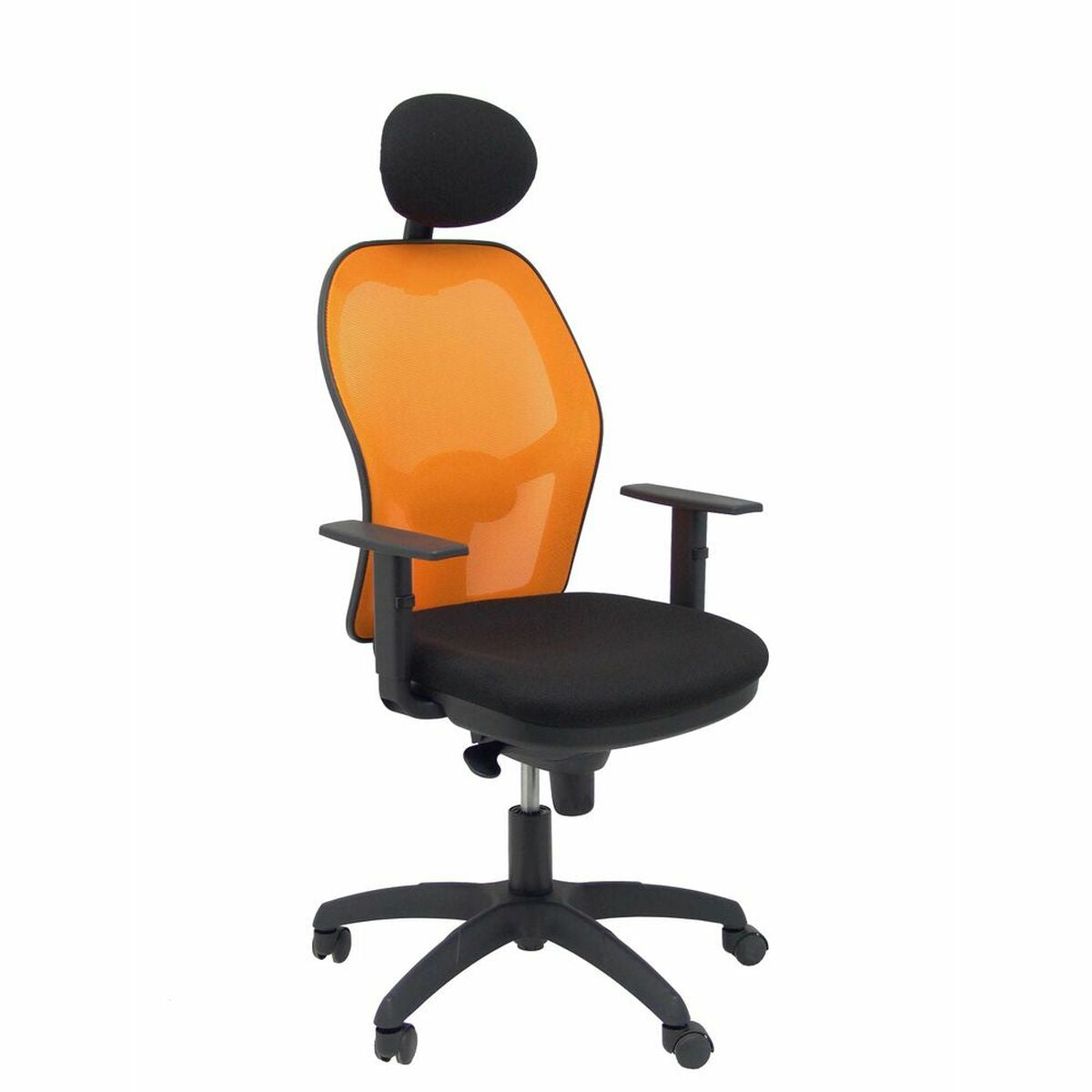 8436563384837 - Bürostuhl mit Kopfstütze Jorquera Piqueras y Crespo ALI840C Schwarz