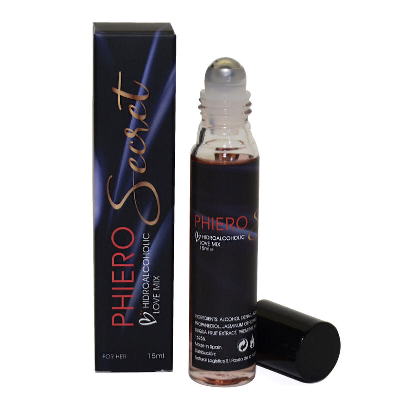 8436566180931 - 500 COSMETICS - PHIERO SECRET NATÜRLICHE GERUCHSLOSE KOMBINATION WEIBLICHER SEXHORMONE 15 ML