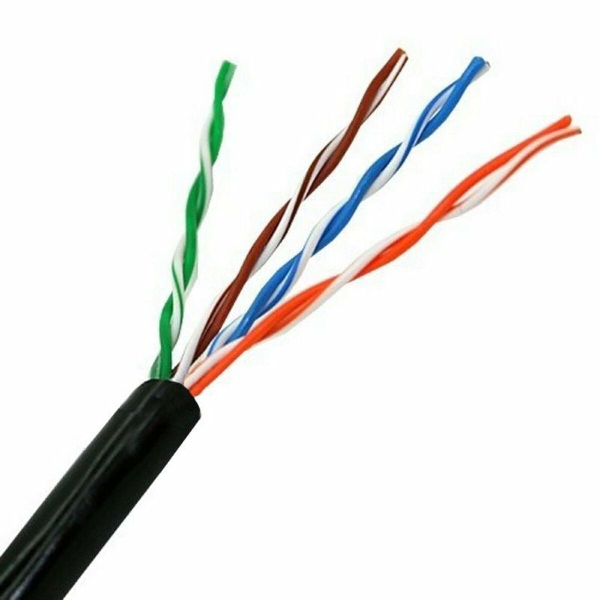 8436574702125 - RJ45-Kabel Kategorie 5e UTP A133-0213 Schwarz 305 m