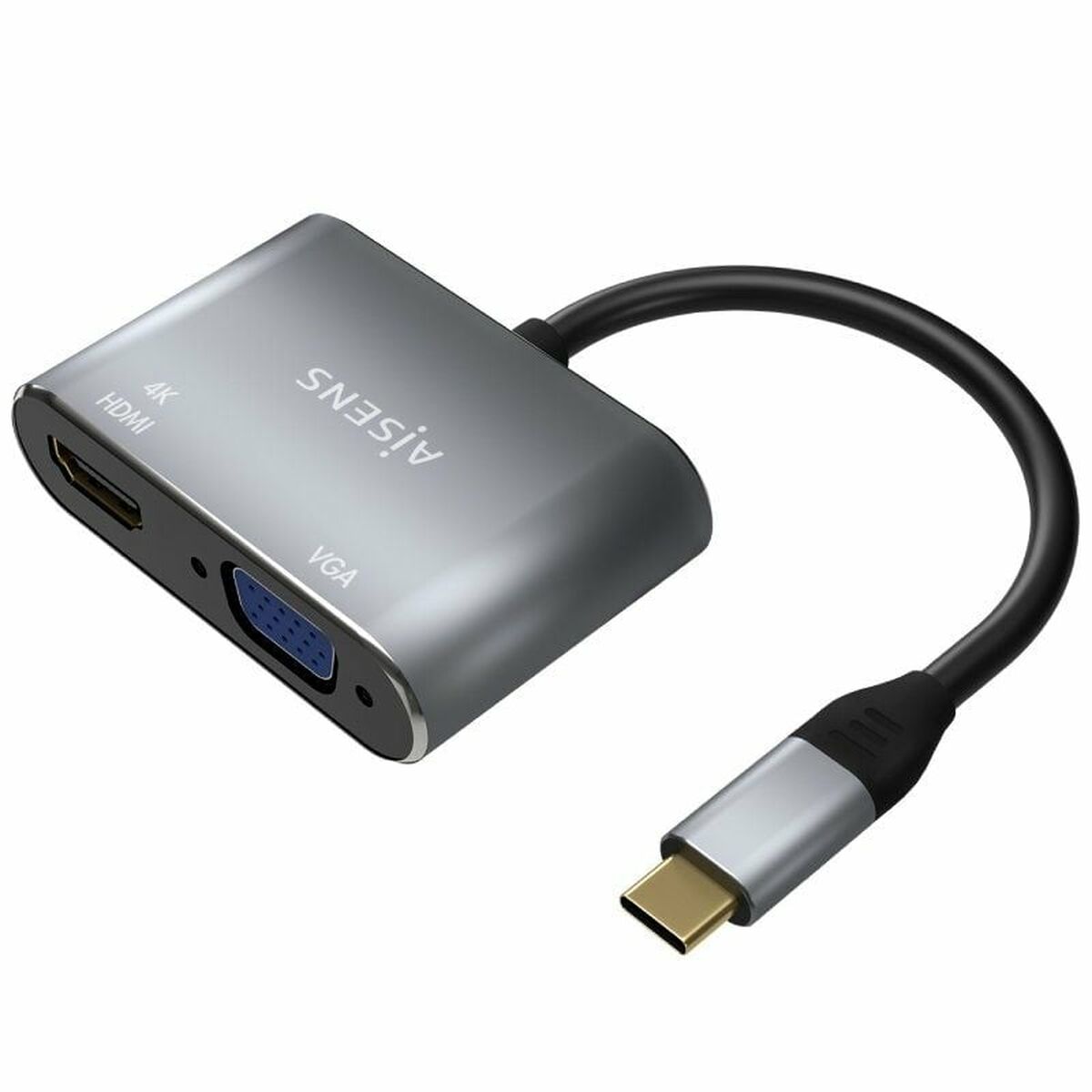 8436574707335 - Adapter HDMI auf VGA A109-0627 Grau 15 cm 8436574707335 - Adapter HDMI auf VGA A109-0627 Grau 15 cm
