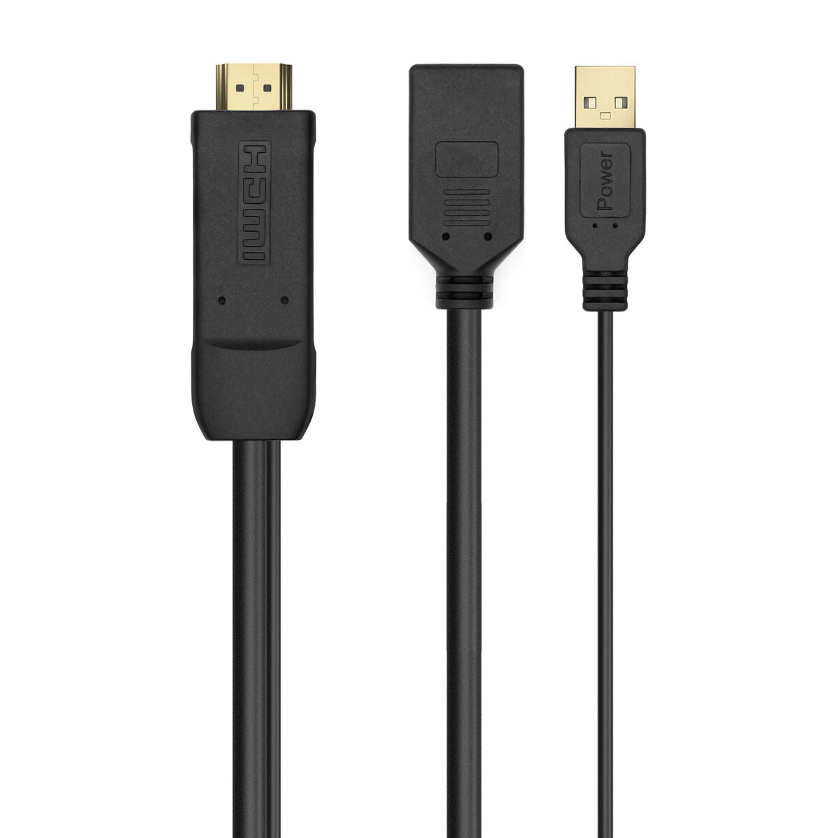 8436574707373 - HDMI-zu-DisplayPort-Adapter A122-0642 Schwarz 10 cm