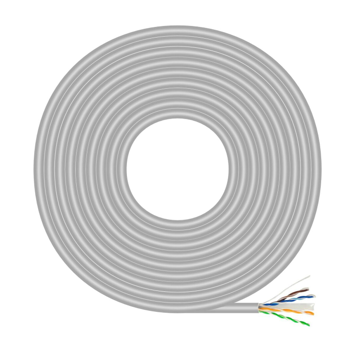 8436574707755 - UTP starres Netzwerkkabel der Kategorie 6 A135-0660 Grau 100 m