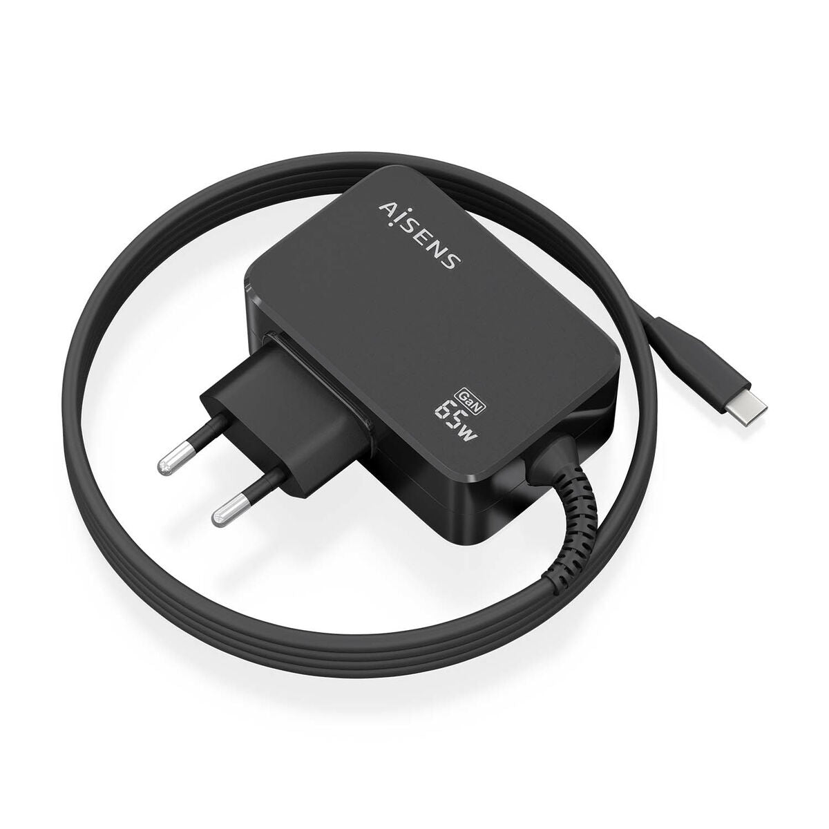8436574709940 - Wandladegerät ASCH-1PD65WL033-BK Schwarz 65 W (1 Stück) 8436574709940 - Wandladegerät ASCH-1PD65WL033-BK Schwarz 65 W (1 Stück)