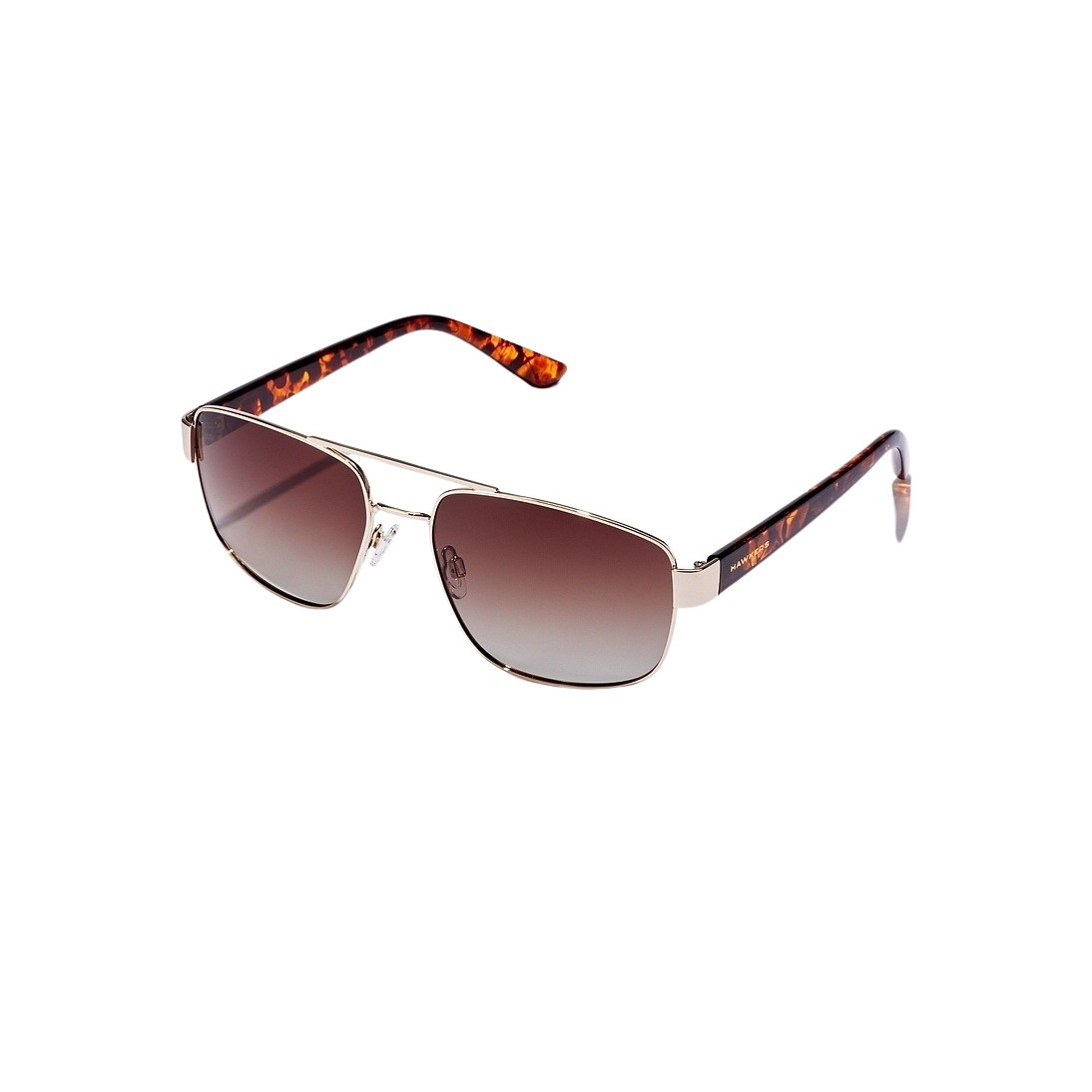 8436579118082 - Herrensonnenbrille Falcon Gold Braun Silberfarben (Ø 48 mm)