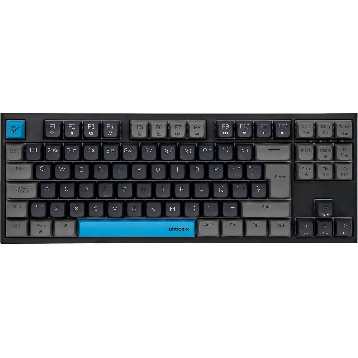 8436583236734 - Tastatur ROYAL TKL Qwerty Spanisch