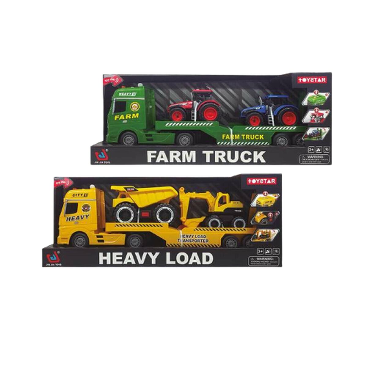 8436585225002 - Fahrzeug Spielset Farm Truck oder Schwerlast 112 3-teilig