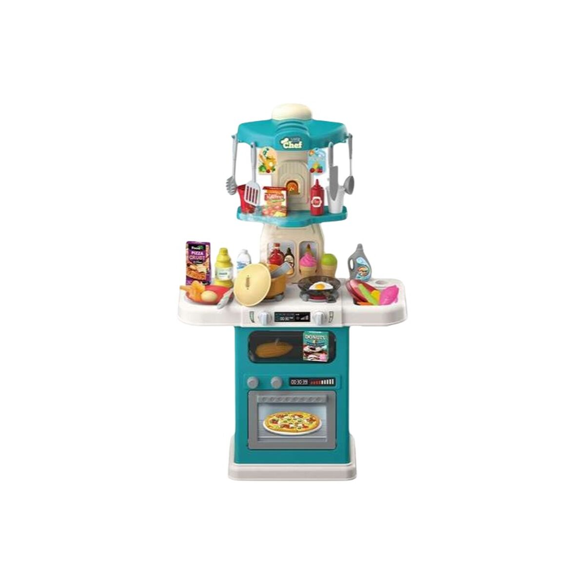 8436585226924 - Spielzeugküche 75 x 25 x 47 cm grüner Koch 8436585226924 - Spielzeugküche 75 x 25 x 47 cm grüner Koch