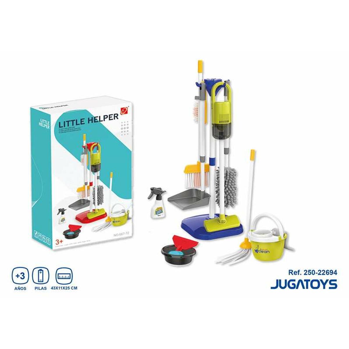 8436585226948 - Reinigungs- und Aufbewahrungskit 43 x 11 x 25 cm