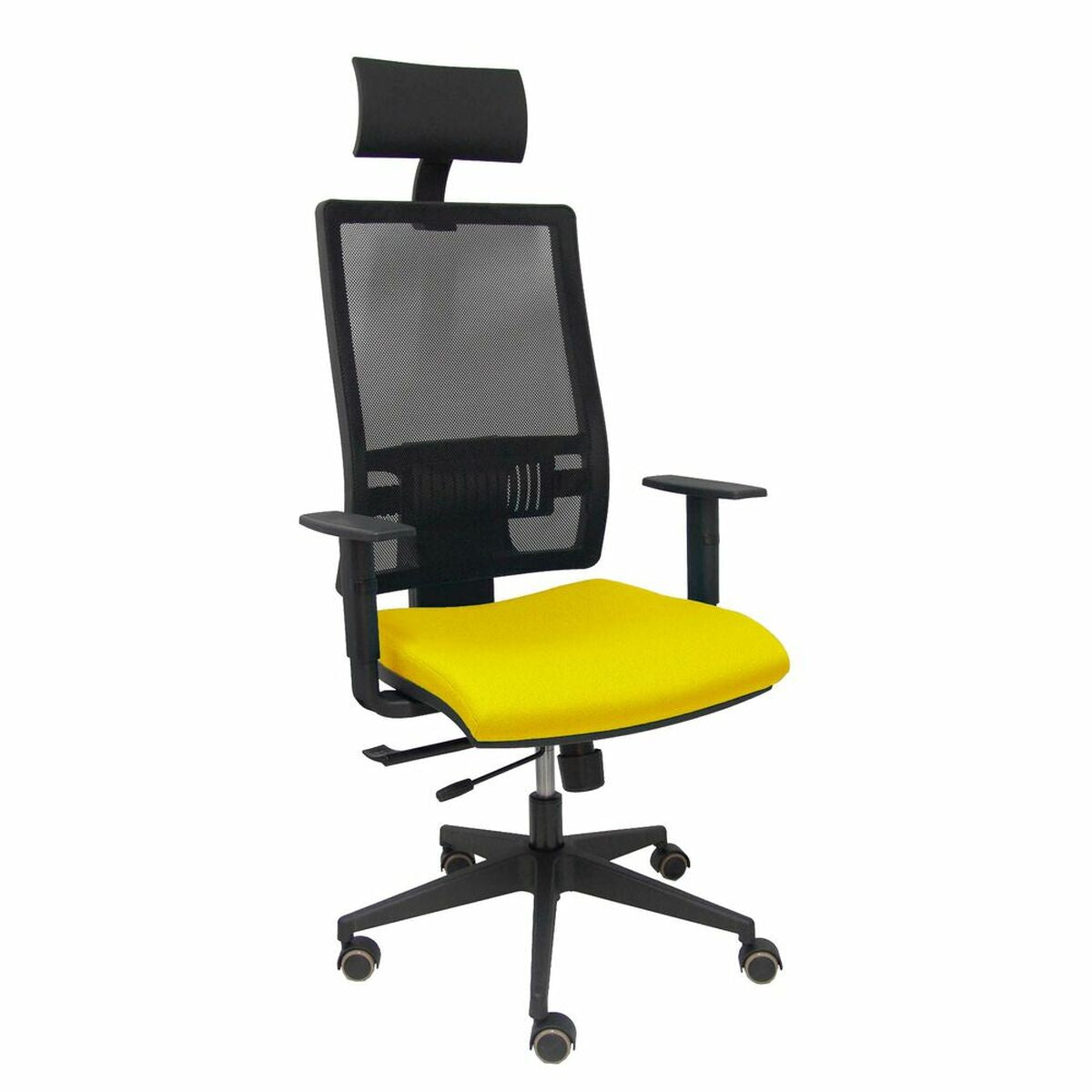8436586627591 - Bürostuhl mit Kopfstütze Piqueras y Crespo B10CRPC Gelb