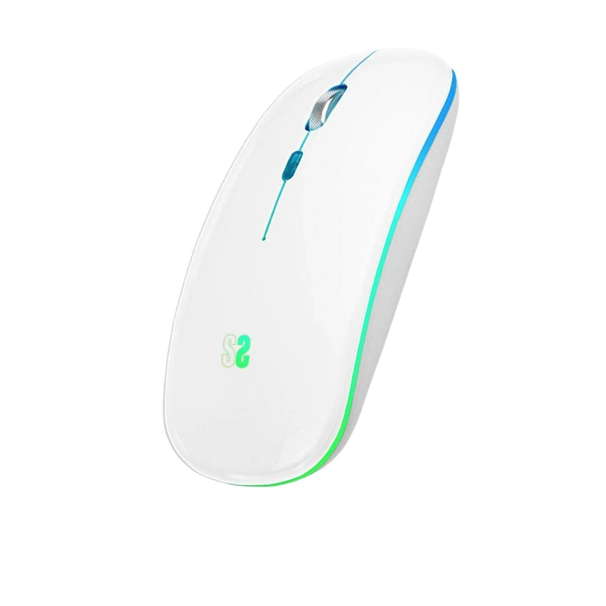 8436586742034 - Drahtlose Bluetooth Maus SUBMO-LDFLAT2 Weiß 8436586742034 - Drahtlose Bluetooth Maus SUBMO-LDFLAT2 Weiß