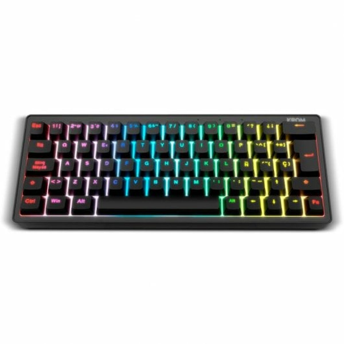 8436587974489 - Tastatur NXKROMKREATORSP Schwarz Qwerty Spanisch