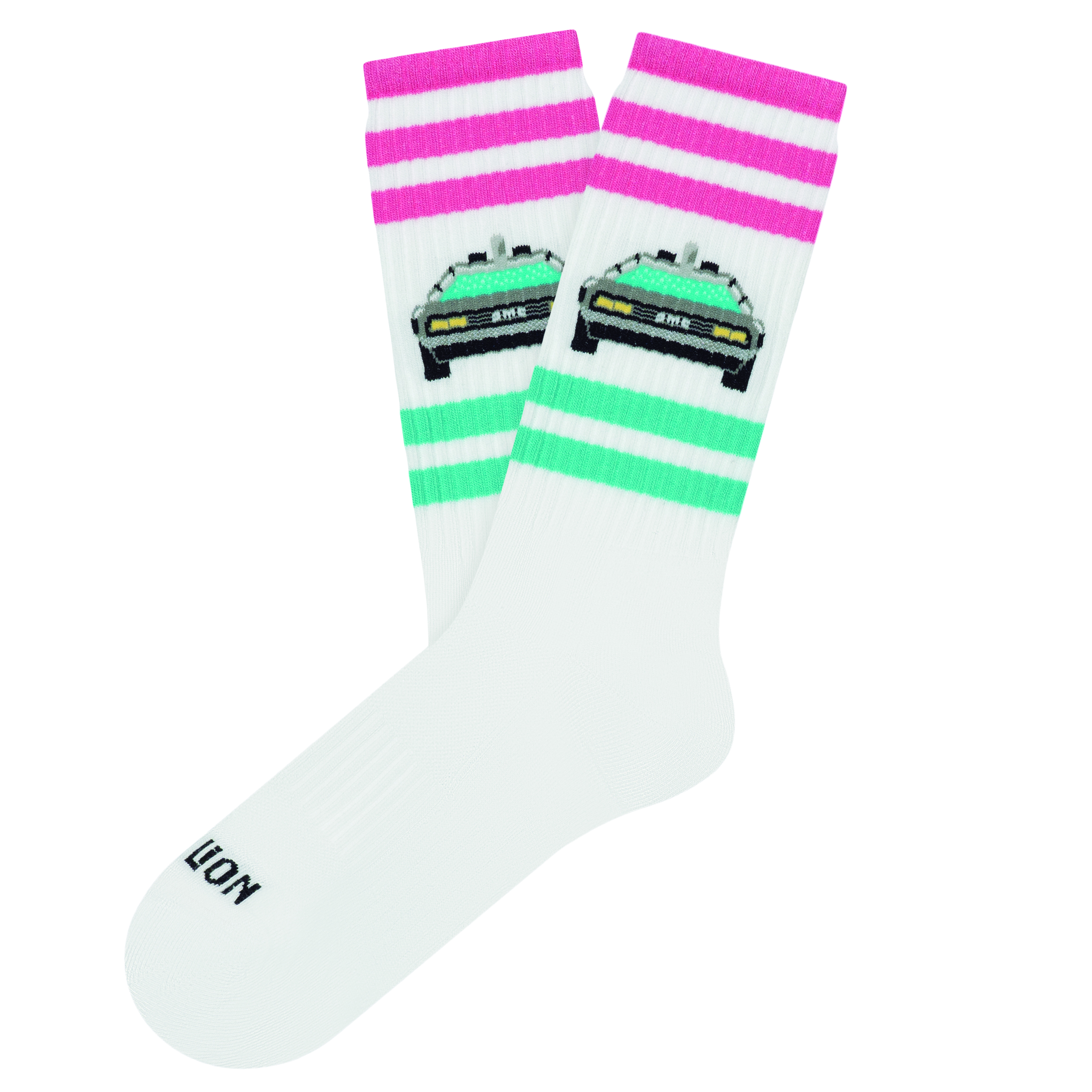 8436588253132 - Socken Athletic Delorean