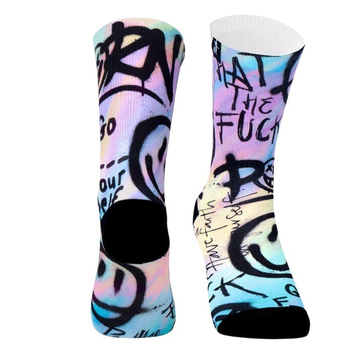 8436588590954 - Socken Acid Color