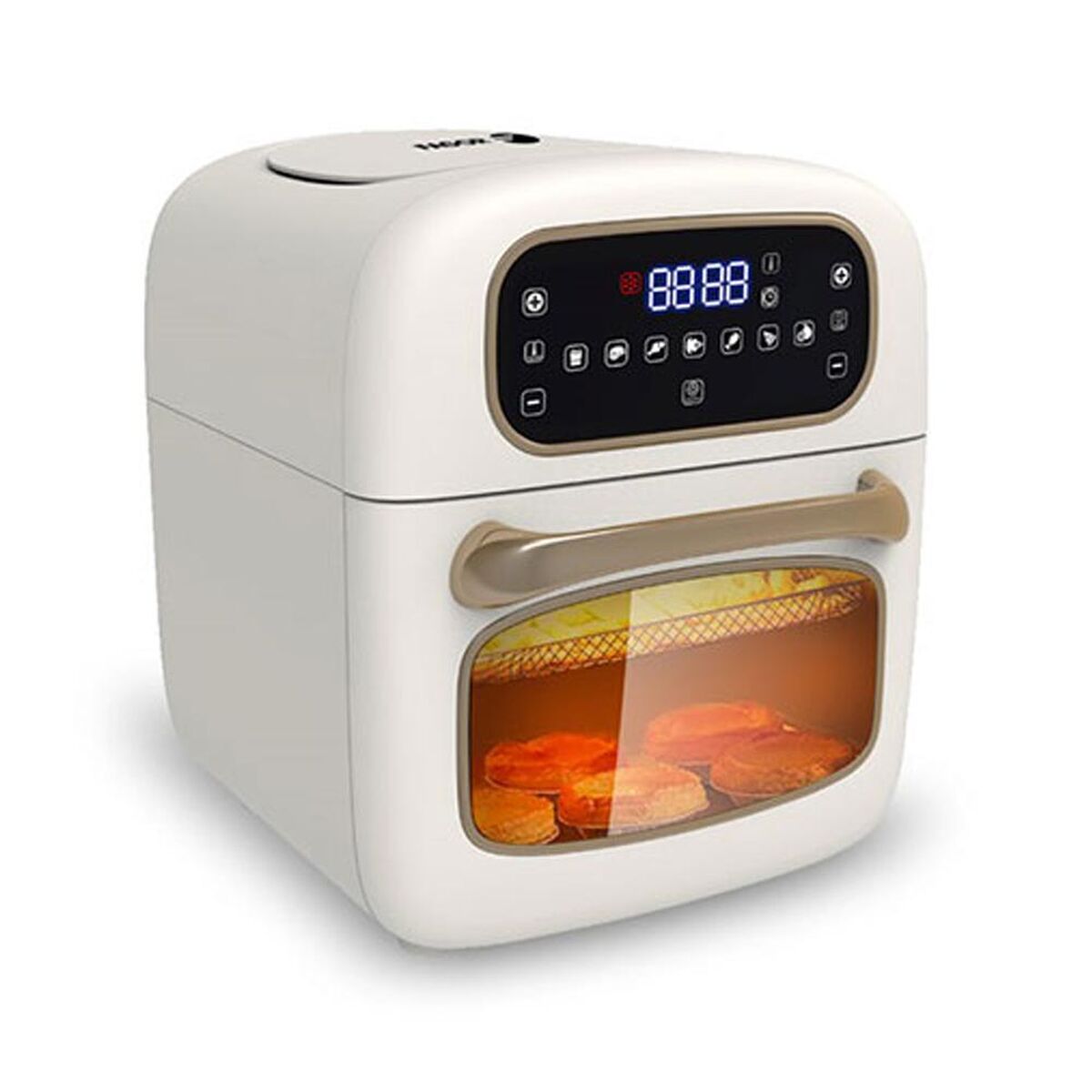 8436589741232 - Heißluftfritteuse Naturfry Vaire Weiß 1500 W 7 L