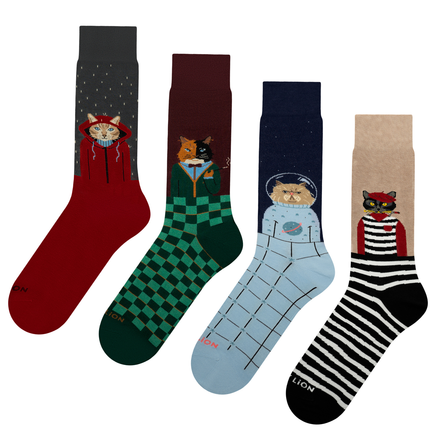 8436607950998 - Socken Cat Nights (x4)