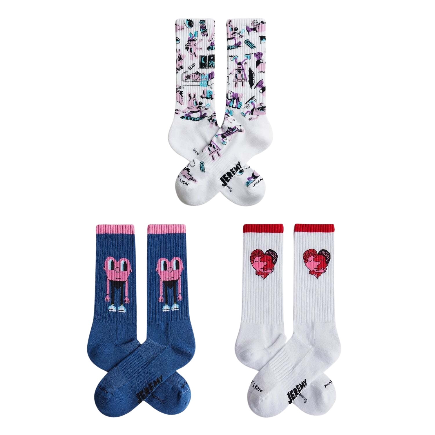 8436607953838 - Socken Athletic - Jeremyvile (x3)