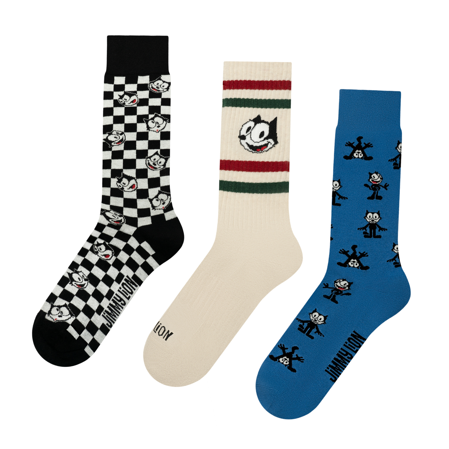 8436607954156 - Socken Felix the Cat (x3)