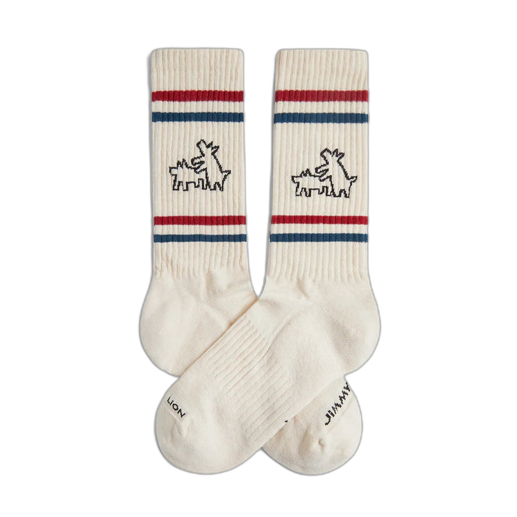 8436607960133 - Socken Athletic Keith Haring Two Dogs