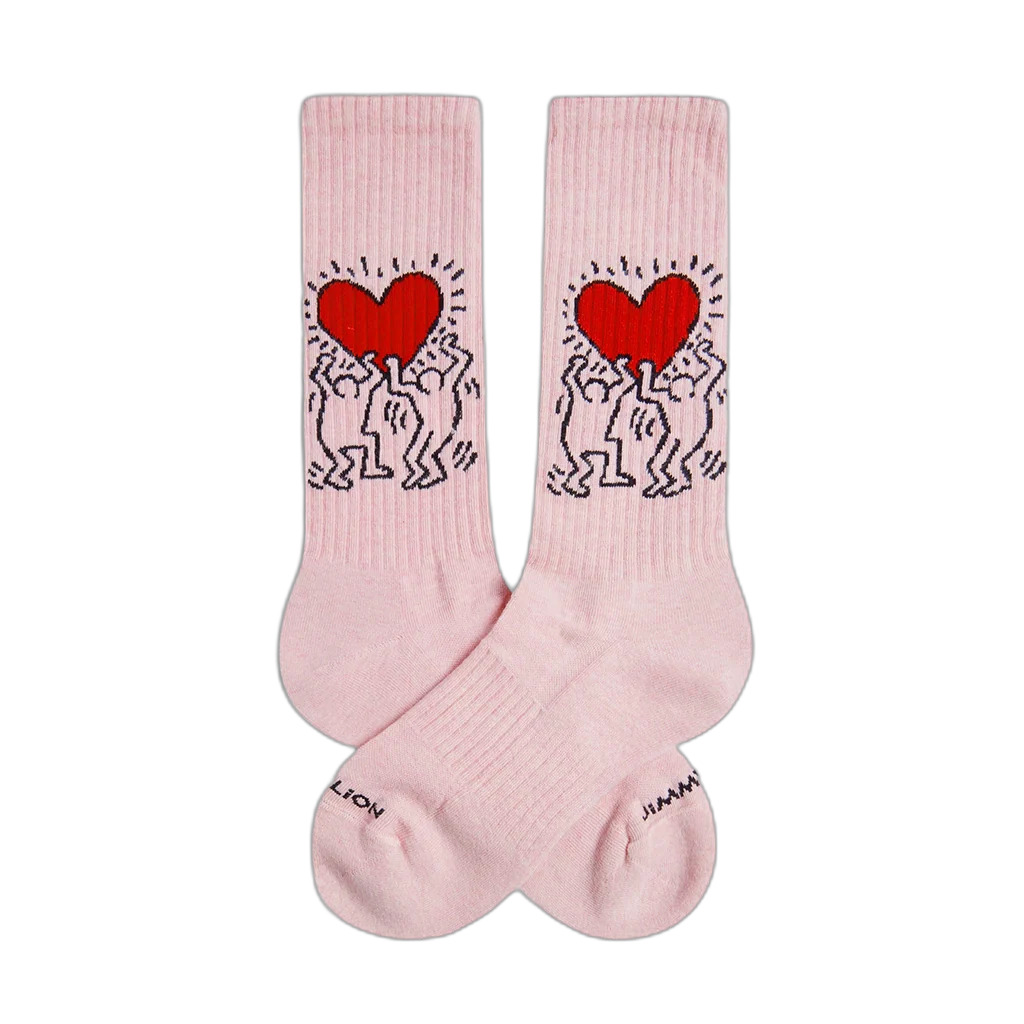 8436607960201 - Socken Keith Haring Heart