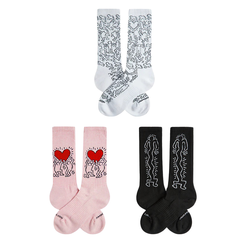 8436607960225 - Socken Keith Haring (x3)