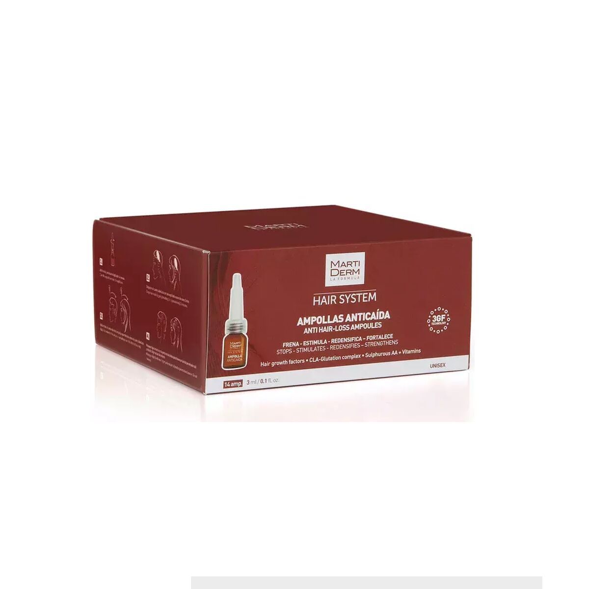 8437015942070 - Anti-Haarausfall Ampullen HAIR SYSTEM 3 ml 14 Stück 8437015942070 - Anti-Haarausfall Ampullen HAIR SYSTEM 3 ml 14 Stück