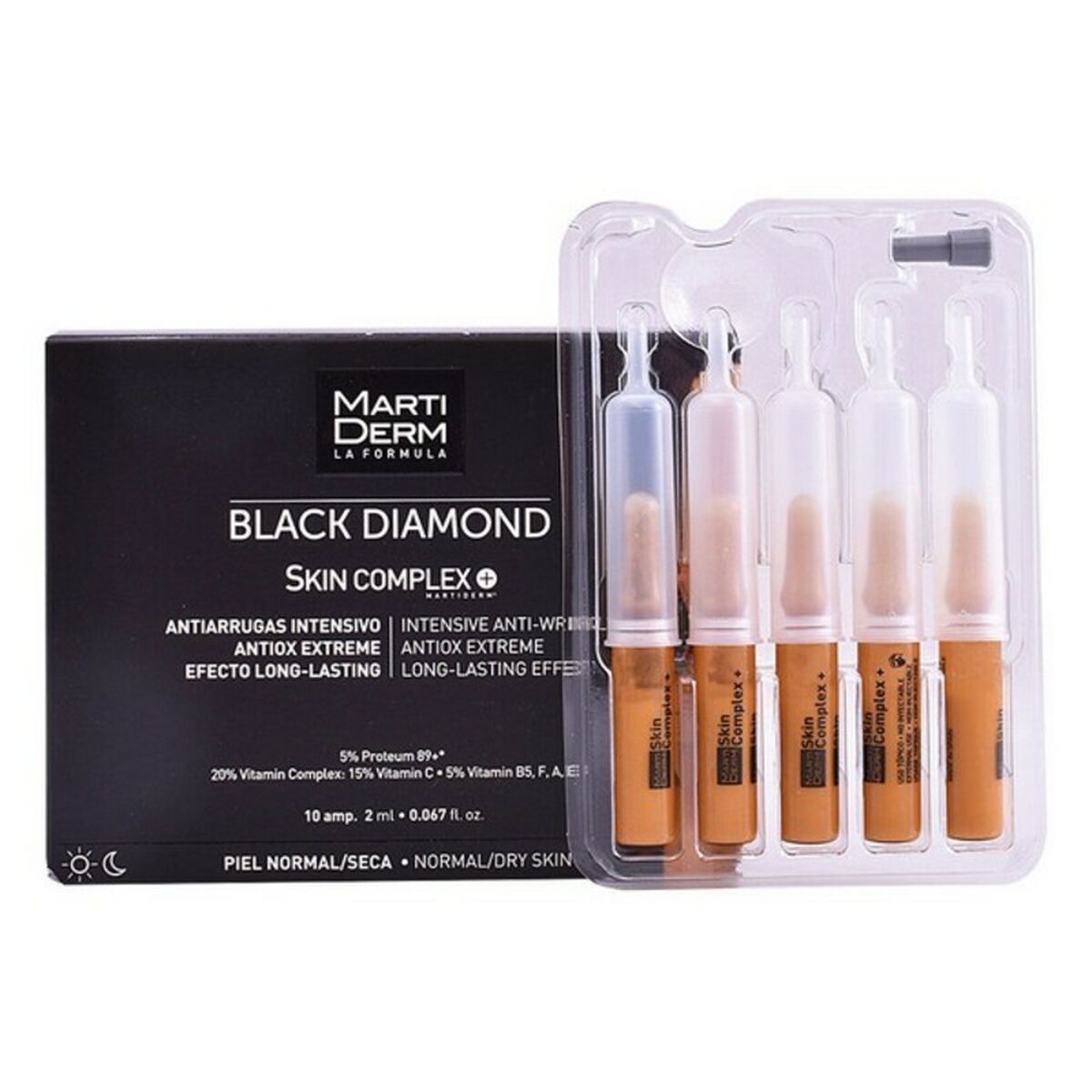 8437015942315 - MartiDerm Black Diamond Skin Complex Advanced Ampullen für müde Haut 30x2 ml