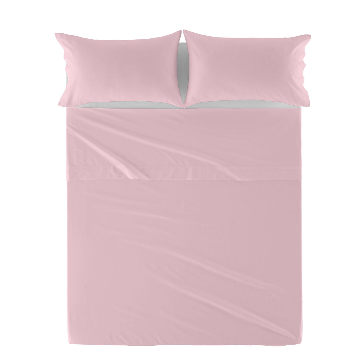 8445038200749 - Top sheet Basic Light Pink 210 x 270 cm