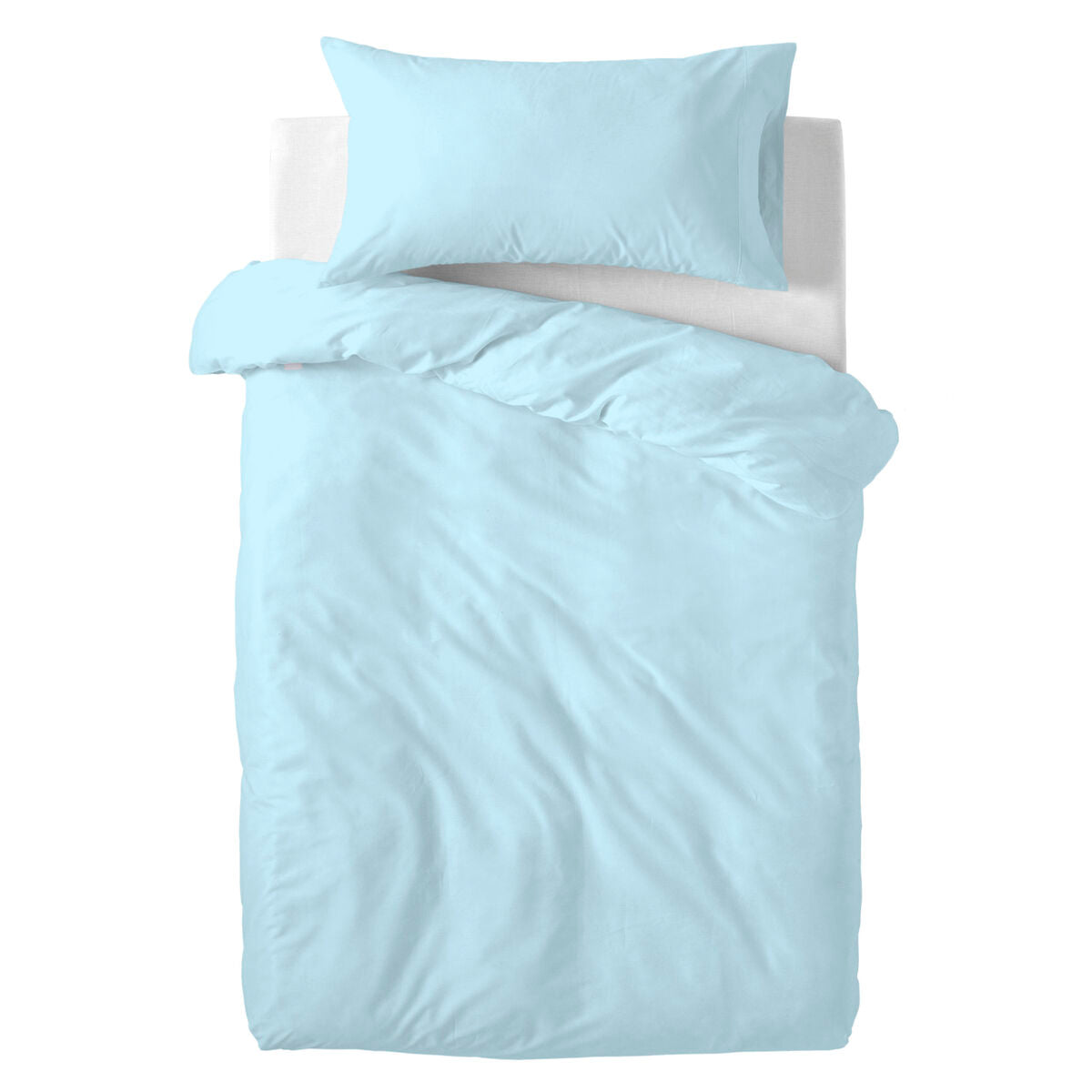 8445038200855 - Bettbezug-Set Basic Kids Blau Babybett 2-teilig