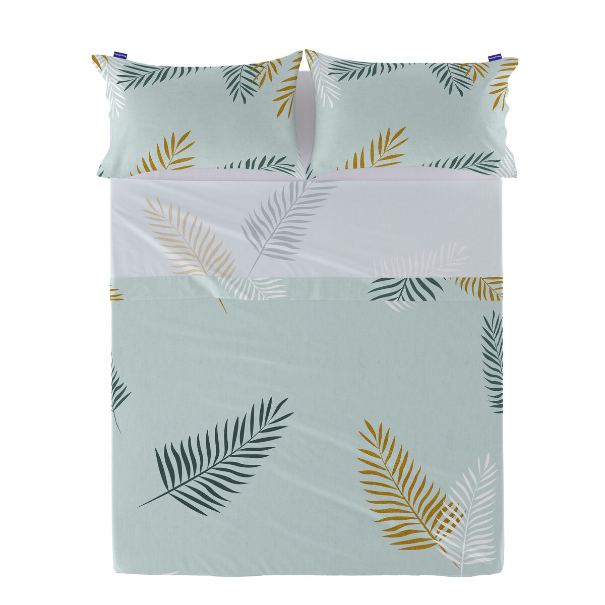 8445038221775 - Oberlaken Blanc Foliage Mint Bunt 160 x 270 cm