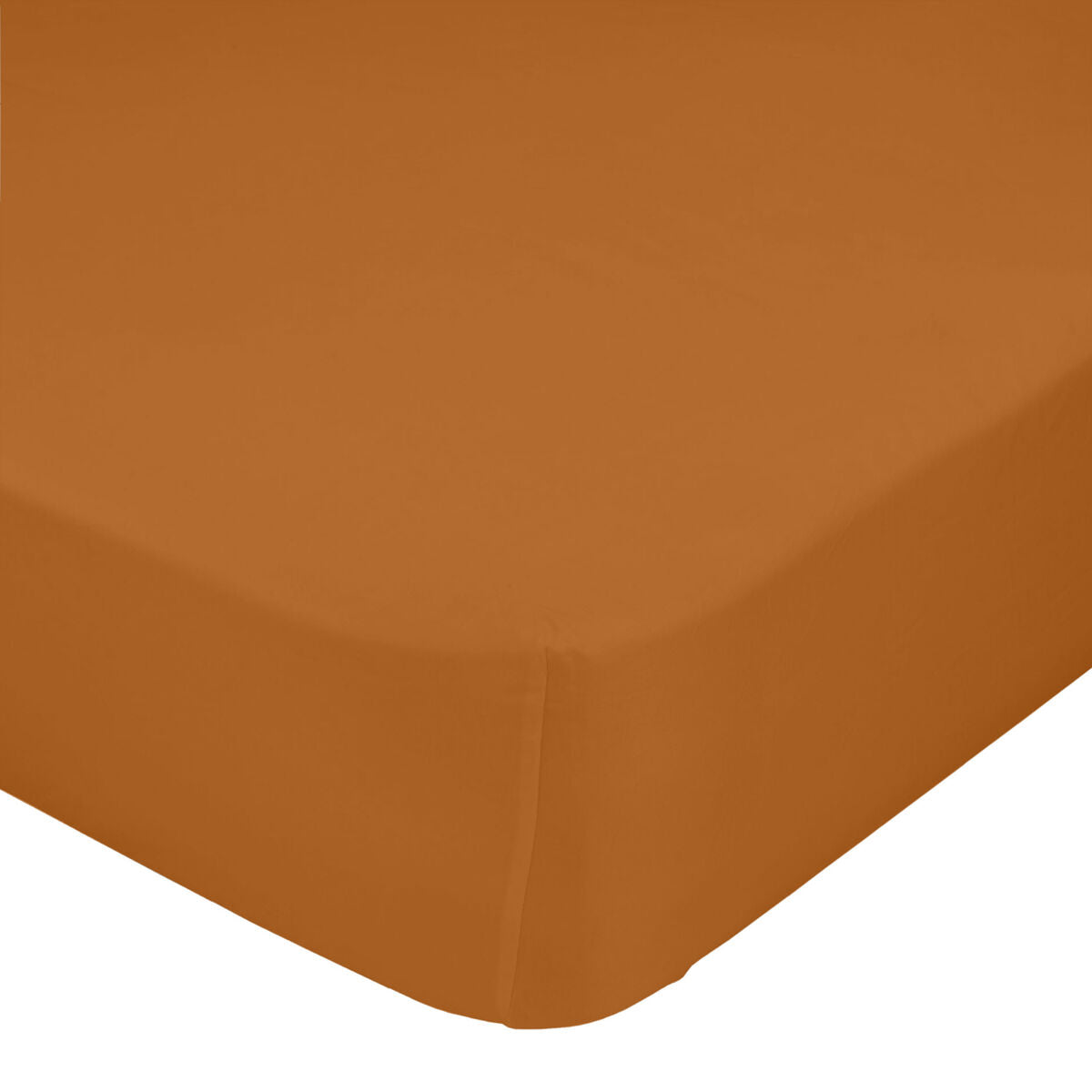 8445038262785 - Spannbettlaken Basic Terracotta 140 x 200 x 32 cm