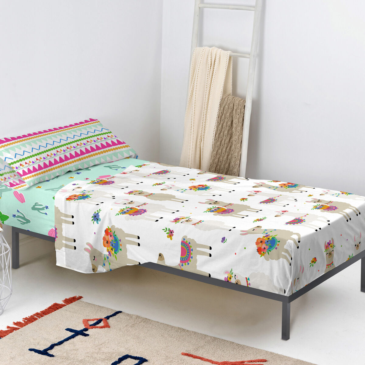 8445038265854 - Bedding set MOSHI MOSHI Multicolour Single 160 x 270 cm 28 x 3 x 38 cm