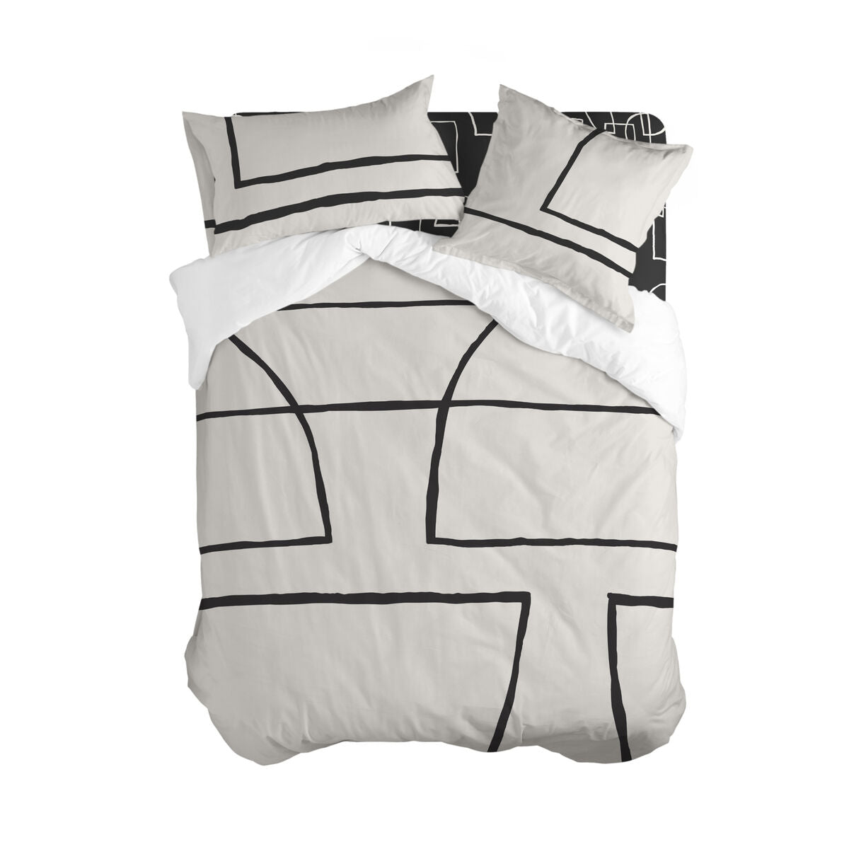 8445038285913 - Bettdeckenbezug Blanc Serenity  Bunt 140 x 200 cm