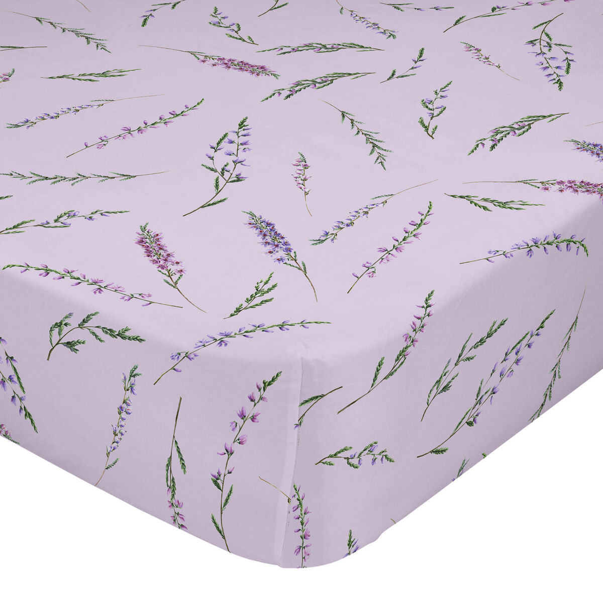 8445038293192 - Bettlaken Lavanda Bunt 140 x 200 x 32 cm