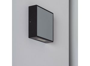 8445044007394 - Ledkia - LED-Wandleuchte Aussen 6W Aluminium Roma Grau Warmes Weiß 2800K - 3200K 75º42 mm