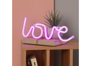 8445044007783 - Ledkia - Neon led Love mit Batterie Rosa