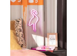 8445044007806 - Ledkia - Neon led Flamingo mit Batterie RosaAA - LR620 mm