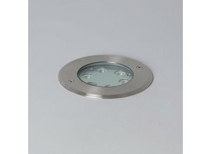 8445044013791 - Ledkia - LED-Bodeneinbaustrahler Edelstahl Rostfrei 6W IP67 Warmweiß 3000K Silber