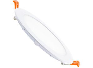 8445044015948 - Ledkia - LED-Deckeneinbauleuchte 12W Rund SuperSlim Schnitt ø 155 mm Warmes Weiß 2700K - 3200K 120º 8445044015948 - Ledkia - LED-Deckeneinbauleuchte 12W Rund SuperSlim Schnitt ø 155 mm Warmes Weiß 2700K - 3200K 120º