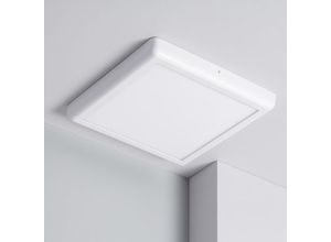 8445044016532 - Ledkia - led Deckenleuchte 24W Eckig Design Weiß 300x300 mm Neutrales Weiß 4000K - 4500K - Neutrales Weiß 4000K - 4500K