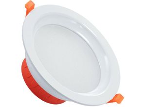 8445044025220 - LED-Downlight 12W Schnitt ø 135 mm IP44 No Flicker Lux NeutralweißNeutralweiß 4000K - 4500K No Flicker 8445044025220 - LED-Downlight 12W Schnitt ø 135 mm IP44 No Flicker Lux NeutralweißNeutralweiß 4000K - 4500K No Flicker