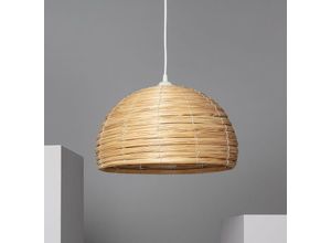 8445044026180 - Ledkia - Hängeleuchte aus Naturfasern Kanggo Weiß360 mm 8445044026180 - Ledkia - Hängeleuchte aus Naturfasern Kanggo Weiß360 mm