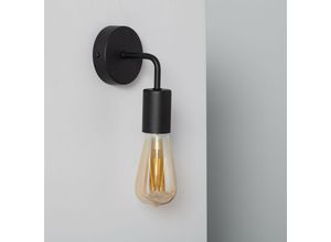 8445044027026 - Ledkia - Wandleuchte Jayso Schwarz90 mm