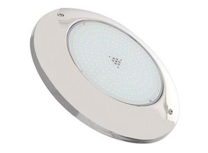 8445044032129 - Ledkia - LED-Poolstrahler Oberfläche tauchfähig 12V dc Rostfreier Edelstahl IP68 20W Kaltes Weiß 6000K 120º30 mm