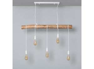 8445044032846 - Ledkia - Hängeleuchte Metall und Holz Yagis Weiß160 mm 8445044032846 - Ledkia - Hängeleuchte Metall und Holz Yagis Weiß160 mm