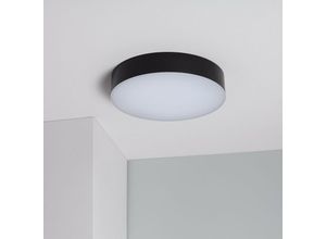 8445044036691 - Ledkia - led Deckenleuchte 21W Rund Juno IP65 Ø320 mm Neutralweiß 4000K No Flicker Schwarz